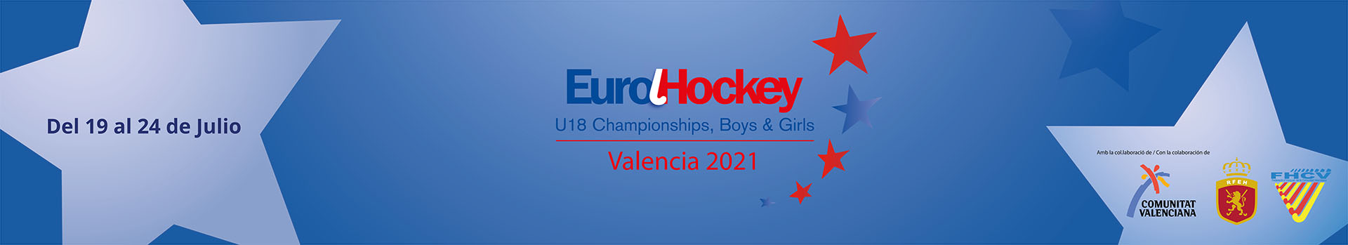  compra tu entrada de los partidos del EUROHOCKEY U18 BOYS AND GIRLS VALENCIA 2021